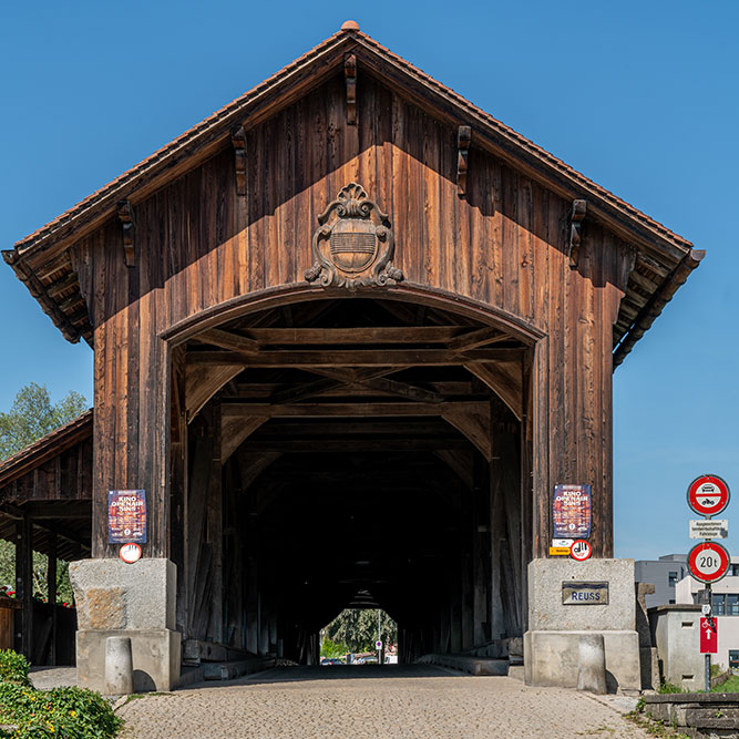 Reussbrücke in Hünenberg