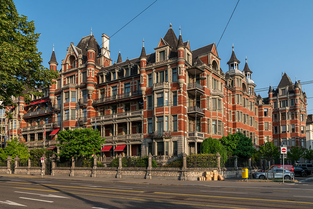 Rotes Schloss in Zürich