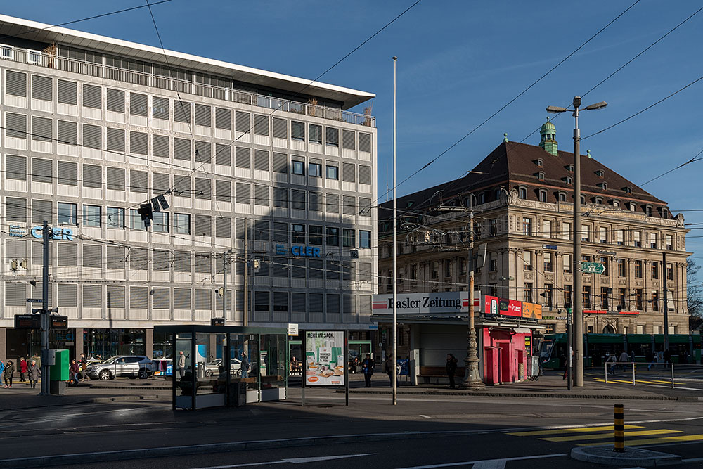Aeschenplatz in Basel