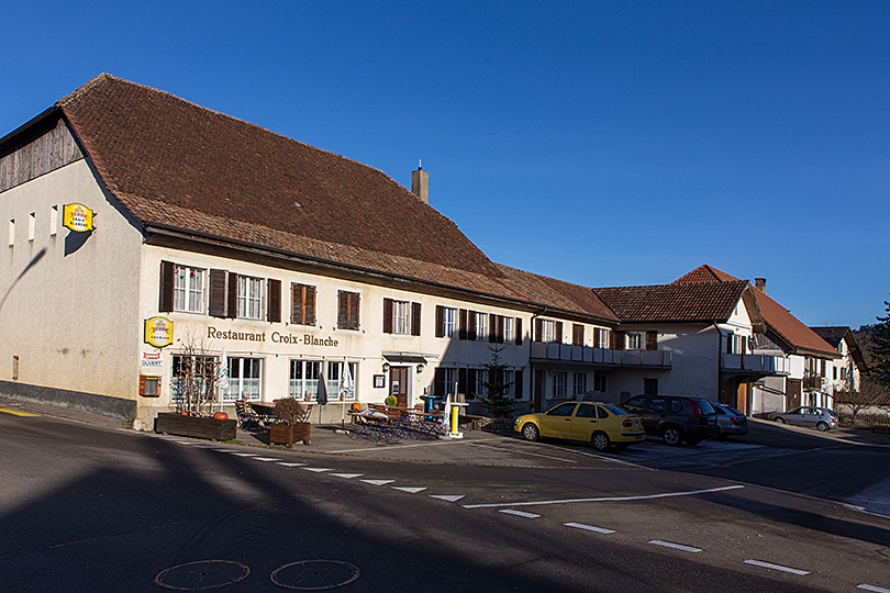 Restaurant Croix-Blanche à Berlincourt