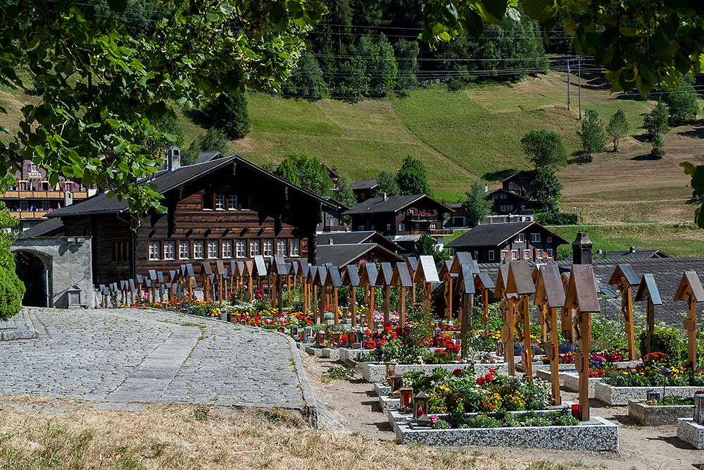 Friedhof in Ernen