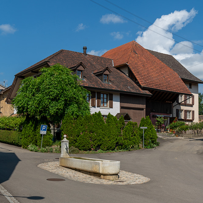 Brunnen in Lampenberg