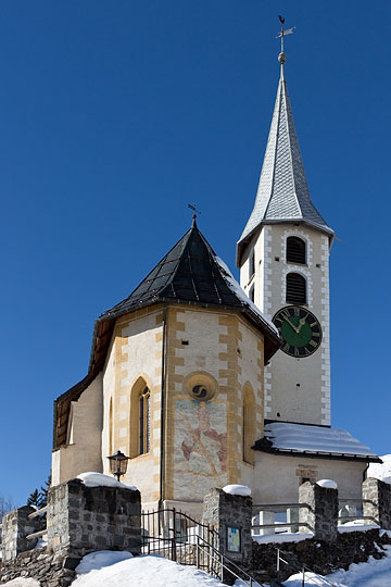 Kirche in Castiel