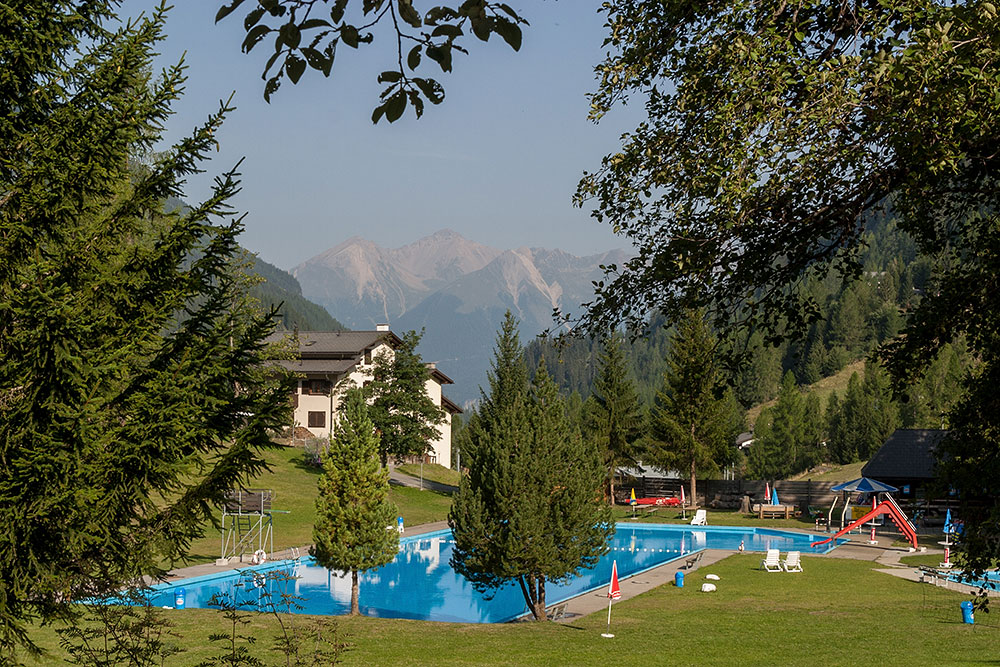 Schwimmbad in Bergün
