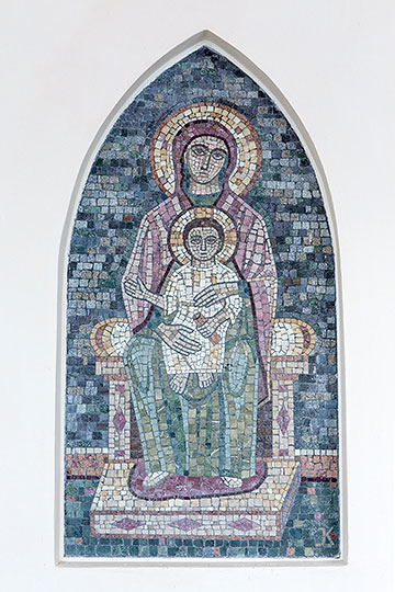 Mosaik Salouf Kirche