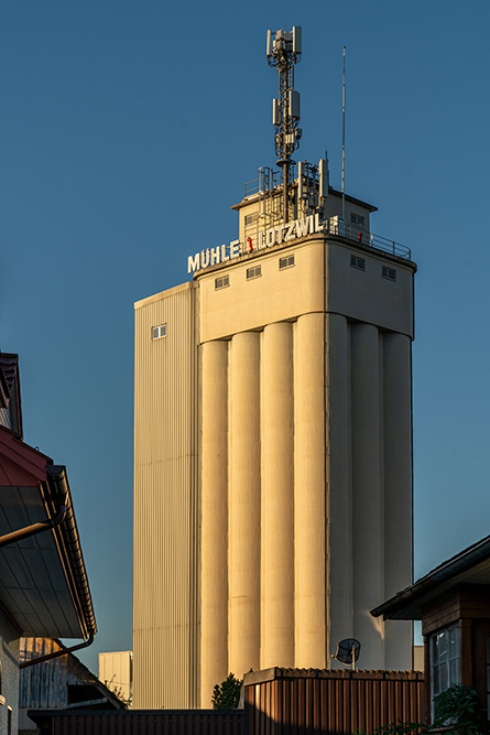 Silos der Mühle Lotzwil